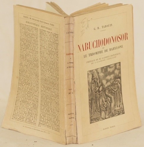 Tabouis nabuchodonosor trionfo - tabouis,