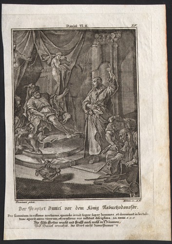 1720 gravure nabuchodonosor - gravure, et