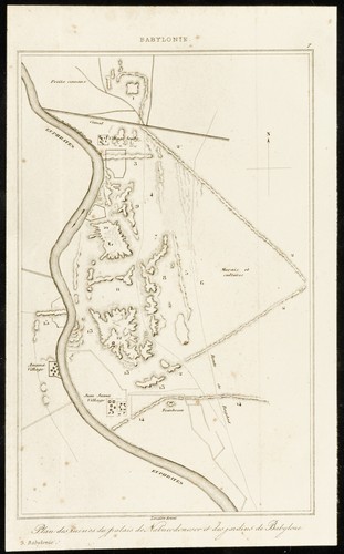 Gravure 1852 plan du - gravure,