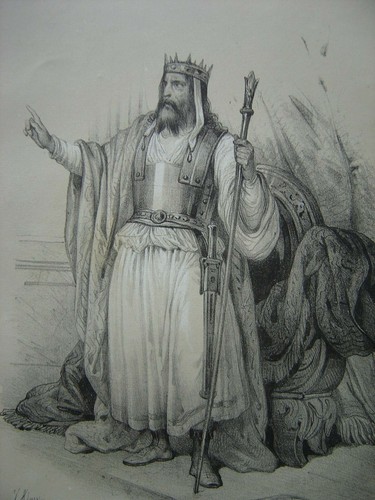 Très belle lithographie - , de