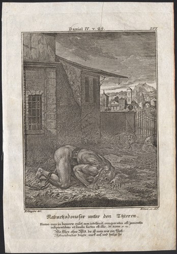 1720 gravure nabuchodonosor - 1720,
