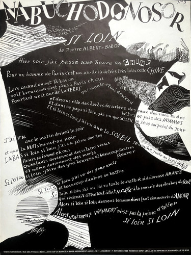 Revue affiche nabuchodonosor - revue,